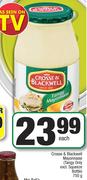 Crosse & Blackwell Mayonnaise (Tangy Only, Excl. Squeeze Bottle)-750g Each