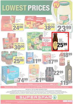 SUPERSPAR COUNTRY EASTERN CAPE : Lower Than Low Prices (23 February - 7 March 2021), page 12