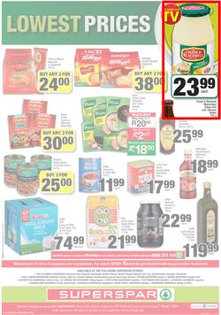SUPERSPAR COUNTRY EASTERN CAPE : Lower Than Low Prices (23 February - 7 March 2021), page 12
