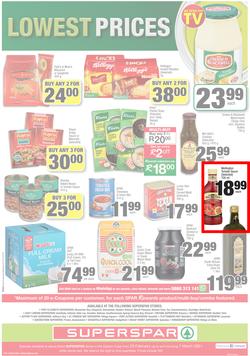 SUPERSPAR COUNTRY EASTERN CAPE : Lower Than Low Prices (23 February - 7 March 2021), page 12