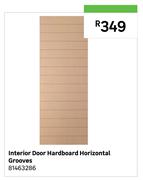 Interior Door Hardboard Horizontal Grooves 81463286