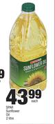 Spar Sunflower Oil-2L Each