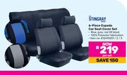 Stingray 6 Piece Espada Car Seat Cover Set-Per Set