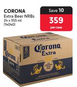 Corona Extra Beer NRBs-24 x 355ml Per Case