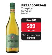Pierre Jourdan Tranquille-6 x 750ml Per Case