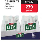 Castle Lite NRBs-24 x 330ml Per Case