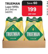 Trueman Lager NRBs-24 x 340ml Per Case