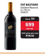 Fat Bastard Golden Reserve-6 x 750ml Per Case
