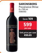 Saronsberg Provenance Shiraz-6 x 750ml Per Case