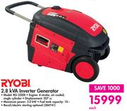 Ryobi 2.8 KVA Inverter Generator RG-3200i-Each