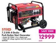 Steco 7.5 KVA 4 Stroke Push Button Start Generator SG-7900K-Each