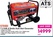 Steco 7.5 KVA 4 Stroke Auto Start Generator SG-7900A-Each