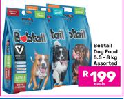 Bobtail Dog Food Assorted-5.5Kg-8Kg Each