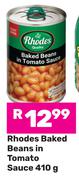 Rhodes Baked Beans In Toamto Sauce-410g Each