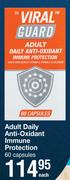 Viral Guard Adult Daily Anti Oxidant Immune Protection 60 Capsules-Each