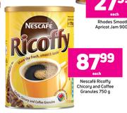 Nescafe Ricoffy Chicory & Coffee Granules-750g Each