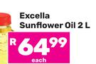 Excella Sunflower Oil-2Ltr Each
