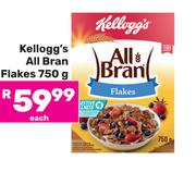 Kellogg's All Bran Flakes-750g Each