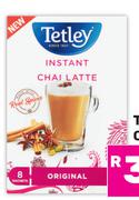 Tetley Instant Chai Latte 8s- Each