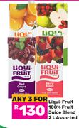 Liqui-Fruit 100% Fruit Juice Blend Assorted-For Any 3 x 2Ltr