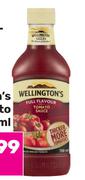 Wellington's Tomato Sauce-700ml Each