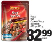 Royco Wet Cook-In-Sauce (Selected)-400g/415g Each