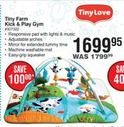 Tiny Love Tiny Farm Kick & Play Gym