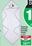 Baby City Peanuts Snoopy Hooded Towel