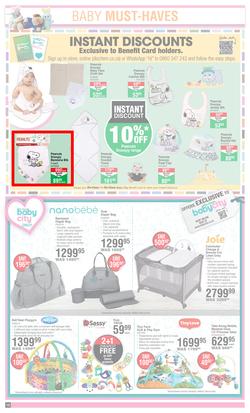 Dis-Chem : Baby Savings (20 October - 13 November 2022), page 12