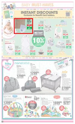 Dis-Chem : Baby Savings (20 October - 13 November 2022), page 12