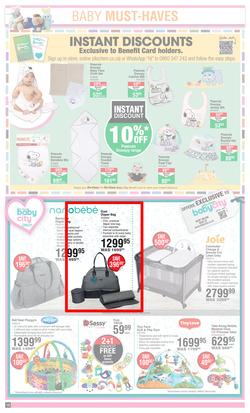 Dis-Chem : Baby Savings (20 October - 13 November 2022), page 12