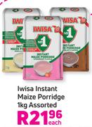 Iwisa Instant Maize Porridge-1Kg Assorted Each