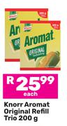 Knorr Aromat Original Refill Trio-200g Each