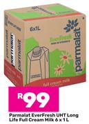 Parmalat Ever Fresh UHT Long Life Full Cream Milk-6 x 1L