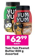Yum Yum Peanut Butter Assorted-800g Each