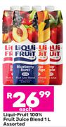 Liqui Fruit 100% Fruit Juice Blend Assorted-1L Each