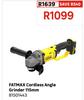 Fatmax Cordless Angle Grinder 115mm 81501443