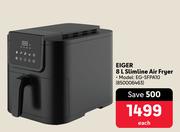 Eiger 8Ltr Slimline Air Fryer EG-SFPA10