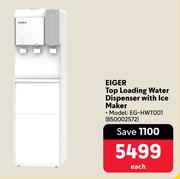 Eiger Top Loading Water Dispenser With Ice Maker EG-HWT001