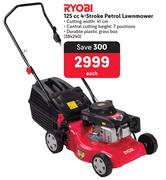 Ryobi 125cc 4 Stroke Petrol Lawnmower-Each