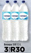 Bonaqua Still-For 3 x 1.5L