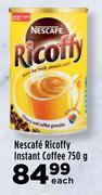 Nescafe Ricoffy Instant Coffee-750g Each