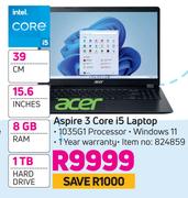 Acer 39cm (15.6") Aspire 3 Core i5 Laptop