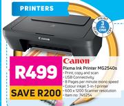 Canon Pixma Ink Printer MG2540s