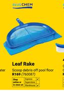 Blue Chem Leaf Skimmer Rake