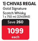 Chivas Regal Gold Signature Scotch Whisky-750ml