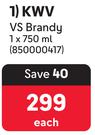 KWV VS Brandy-750ml