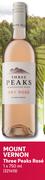 Mount Vernon Three Peaks Rose-750ml