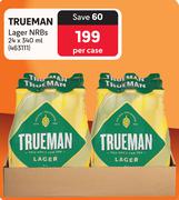 Trueman Lager NRB's-24 x 340ml Per Case