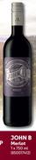 John B Merlot-750ml